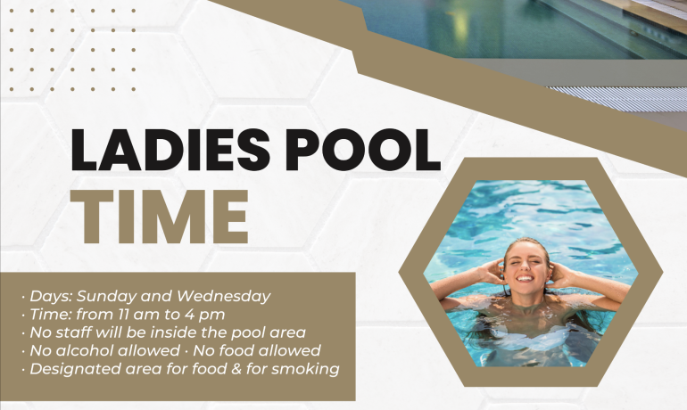 Ladies Pool Access